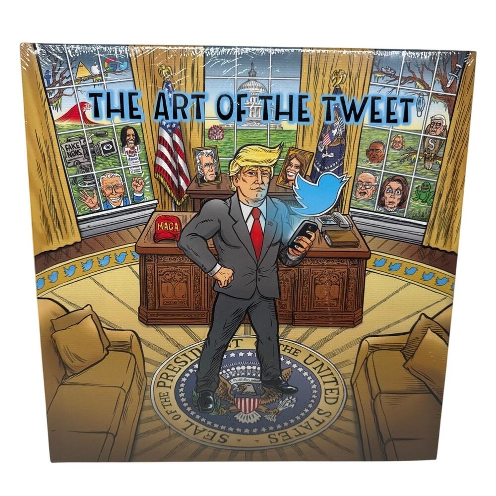 New The Art Of The Tweet llc president Donald J. Trump book  sealed